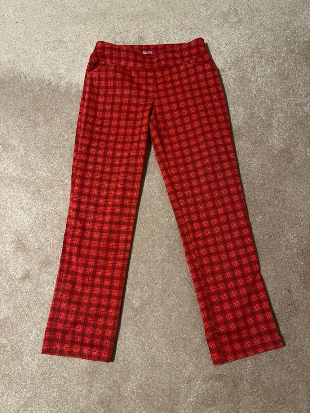 Croft & Barrow Plaid Straight-Leg Dress Pants